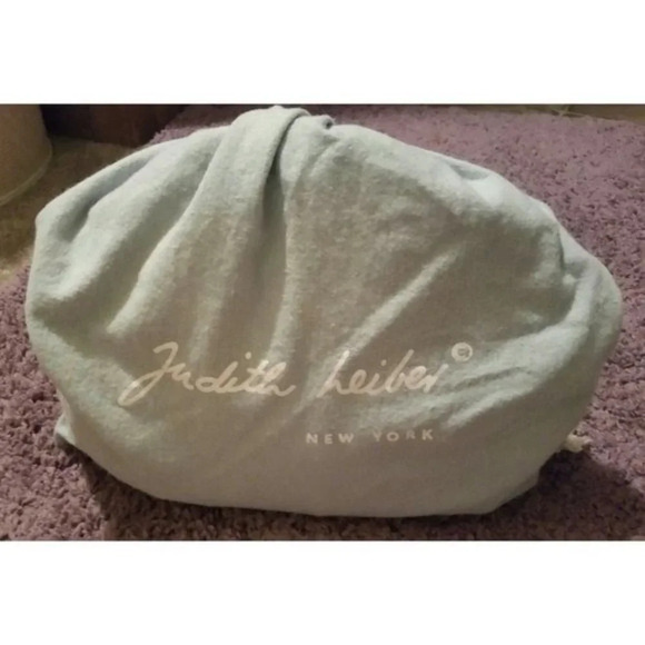 VTG Judith Leiber Snakeskin White Handbag with Pink Agate Grannycore Orig Box - Picture 12 of 12